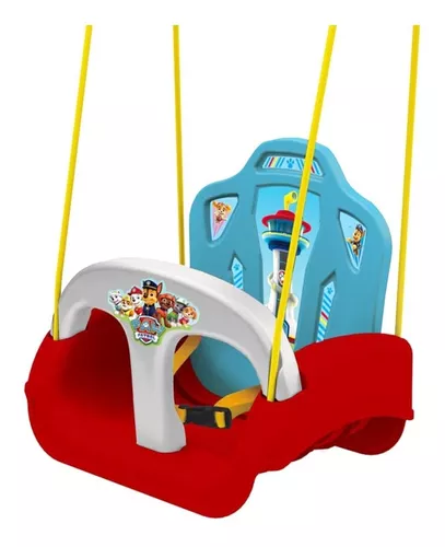 Balanço Patrulha Canina Encosto Cinto Infantil Bebê